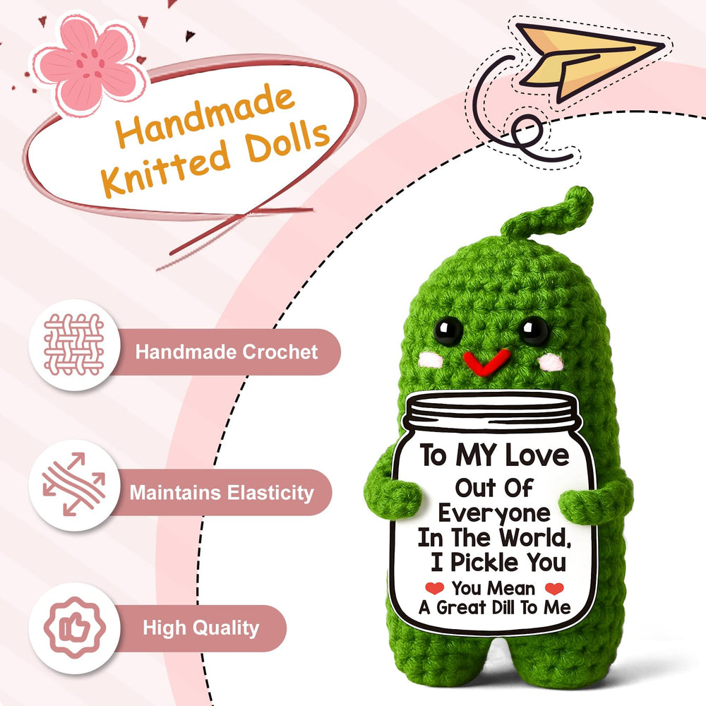 MAMAGIFTREE gift-ready-pickle-surprise, perfect desk or shelf decor