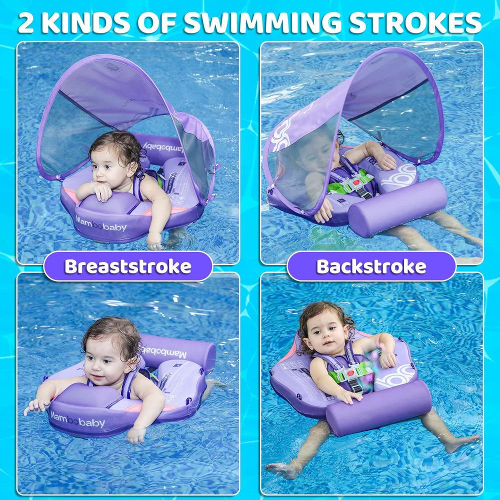 Mambobaby leak-proof material used for baby pool float comfort.