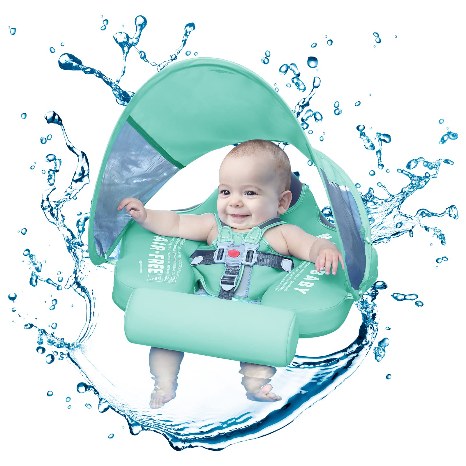 Mambobaby float designed for indoor baths and outdoor pool use