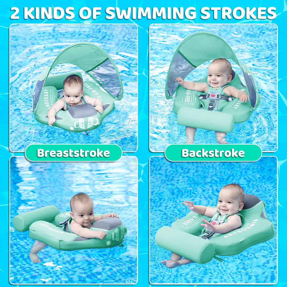 Mambobaby safety buckle providing five-point support for stability