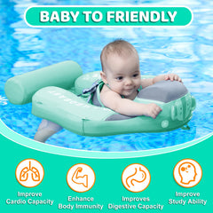 Mambobaby UPF50+ canopy shielding delicate skin in sunny weather