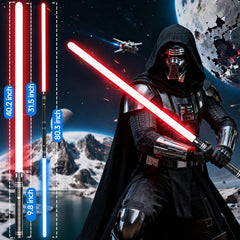 MAMXUAN 40-inch length ideal for dramatic cosplay poses.