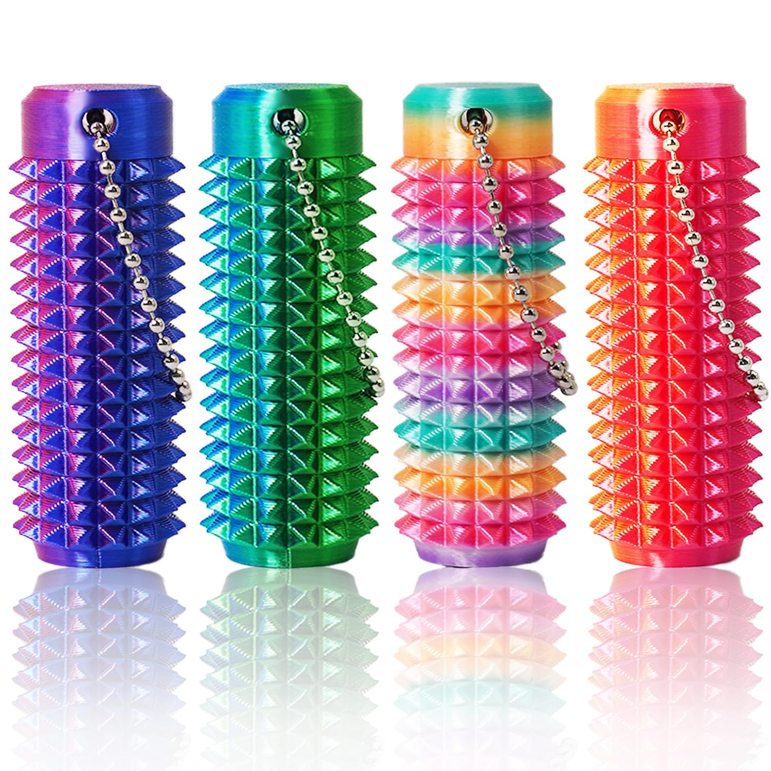 Manekulis mini ouchies fidget roller calms nerves during work.