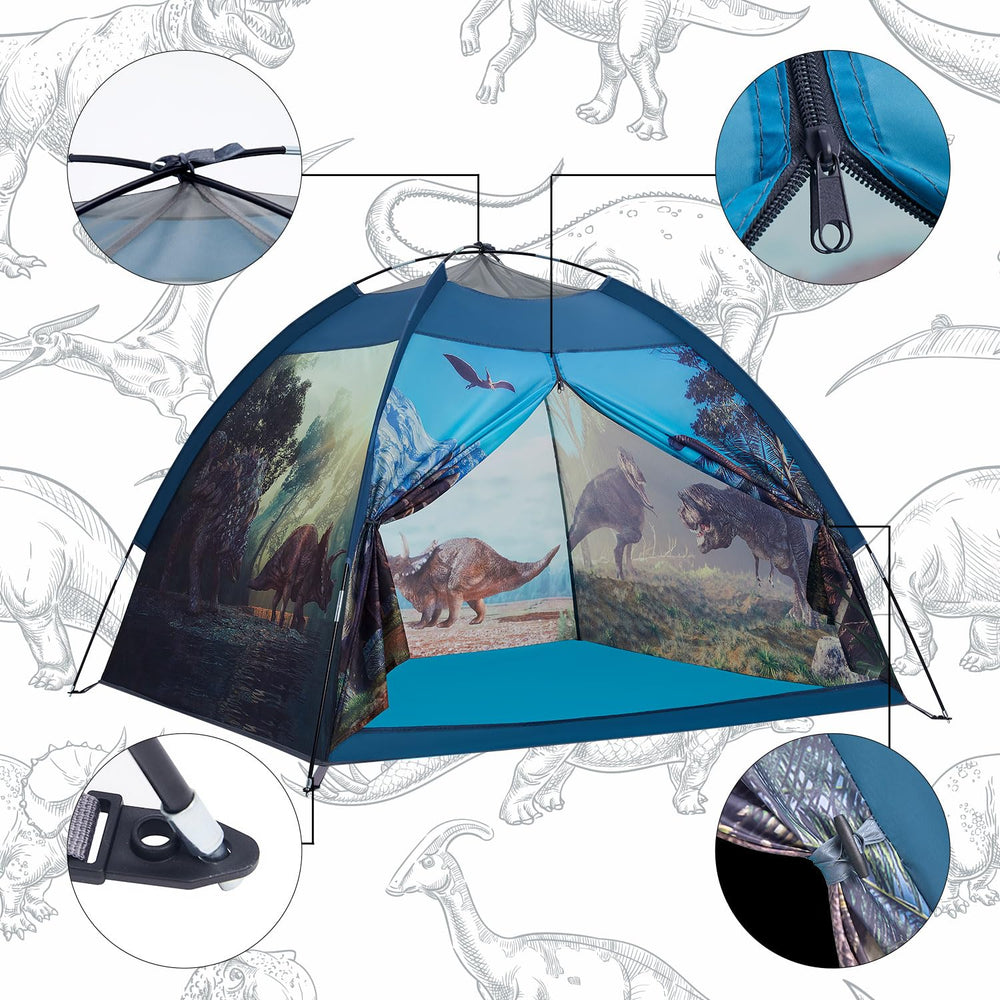 Mnagant dinosaur tent portable storage bag for travel