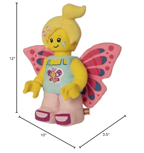 Manhattan Toy Butterfly Girl plush packaged as LEGO fan collectible