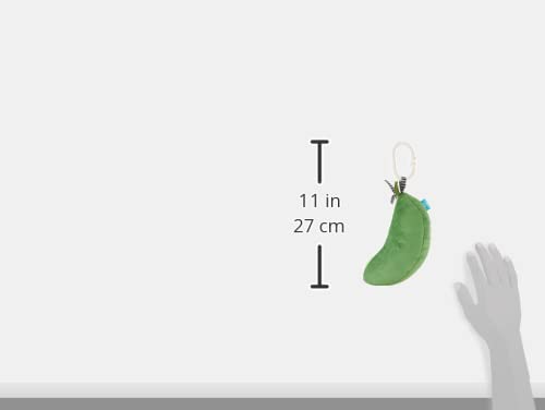 Manhattan Toy peas in a pod squeak enhances discovery during stroller outings.