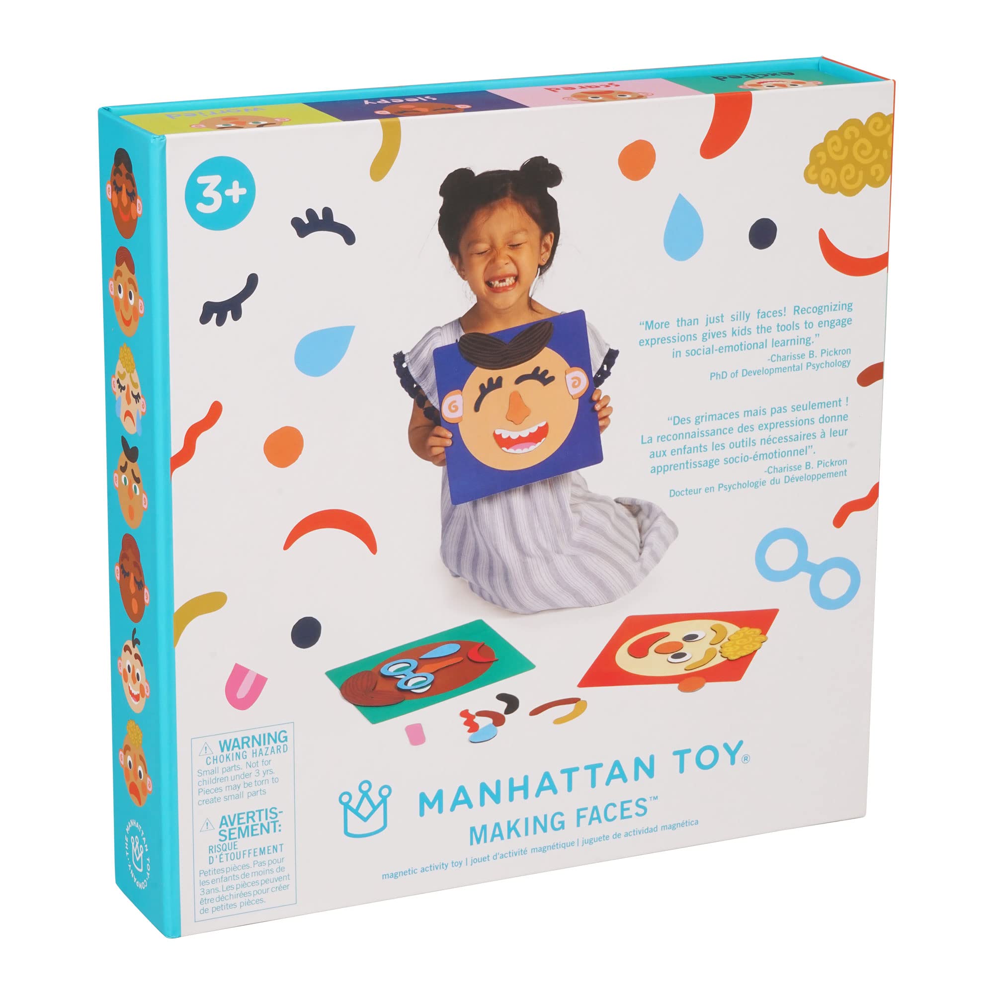 Manhattan Toy Making Faces designed for ages 3 and up with safe, creative play.