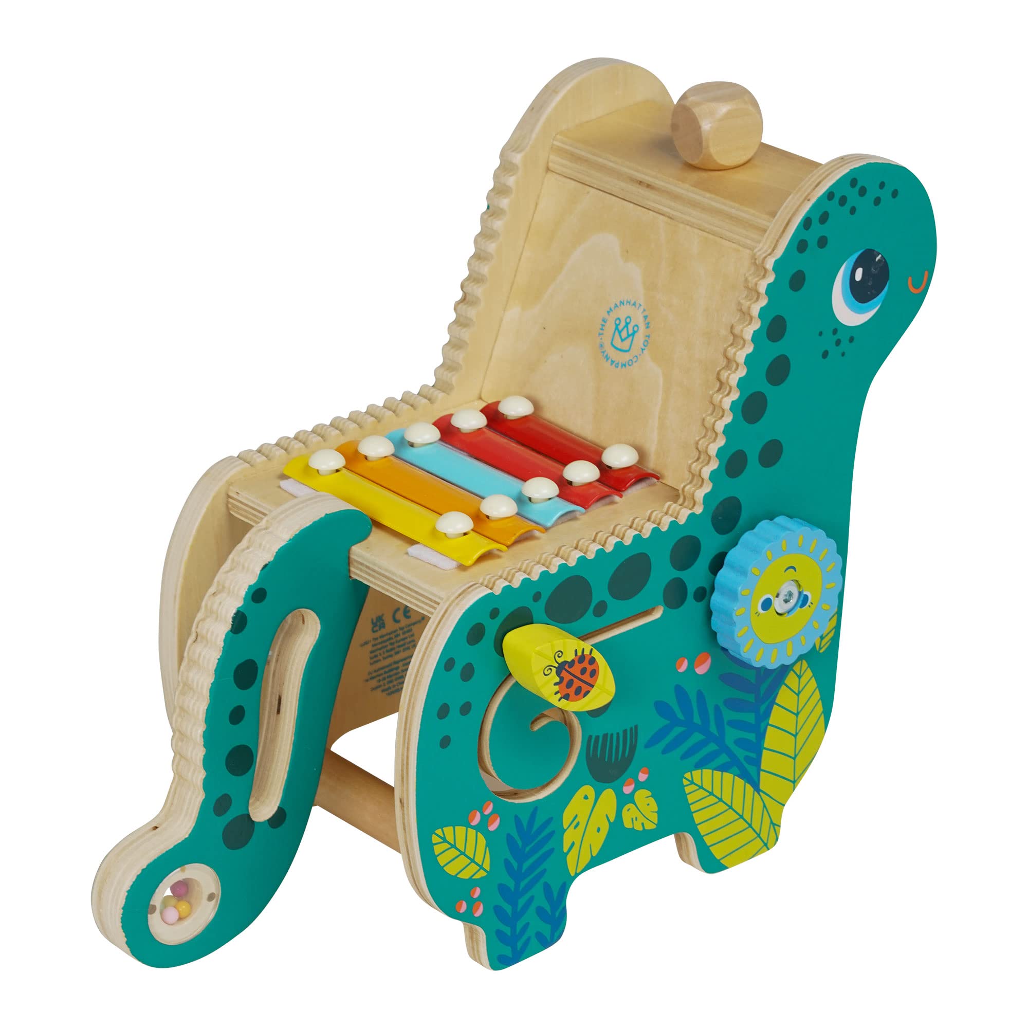 Diego Dino gears spin for motor skill development and interaction