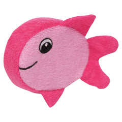 Manhattan Toy Neoprene Whale starfish squirter delivers playful water spray in the tub.