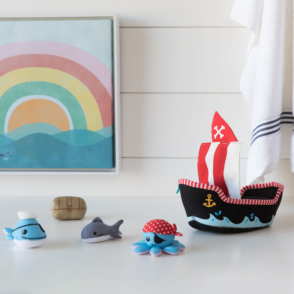 Manhattan Toy octopus squirter bath toy adds splashy, interactive fun.