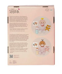 Manhattan Toy Wee Baby Stella peach outfit enhances dressing up pretend play.