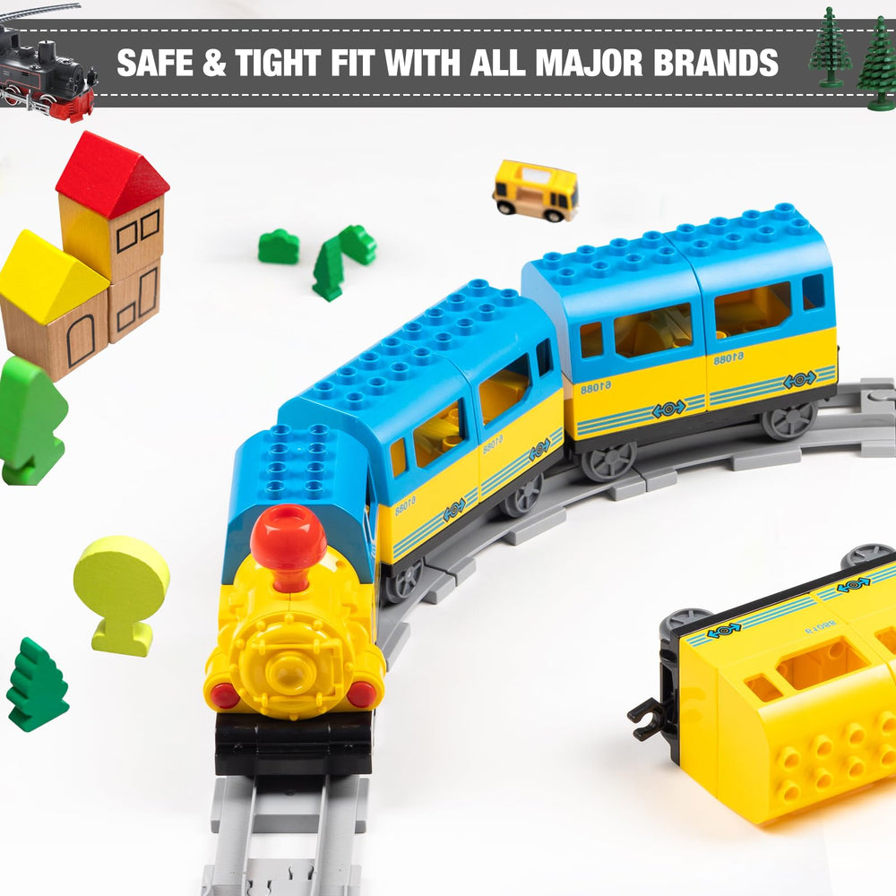 MANNIDOO bridge tracks accessories kit supports creative bridge building and expanded play options.