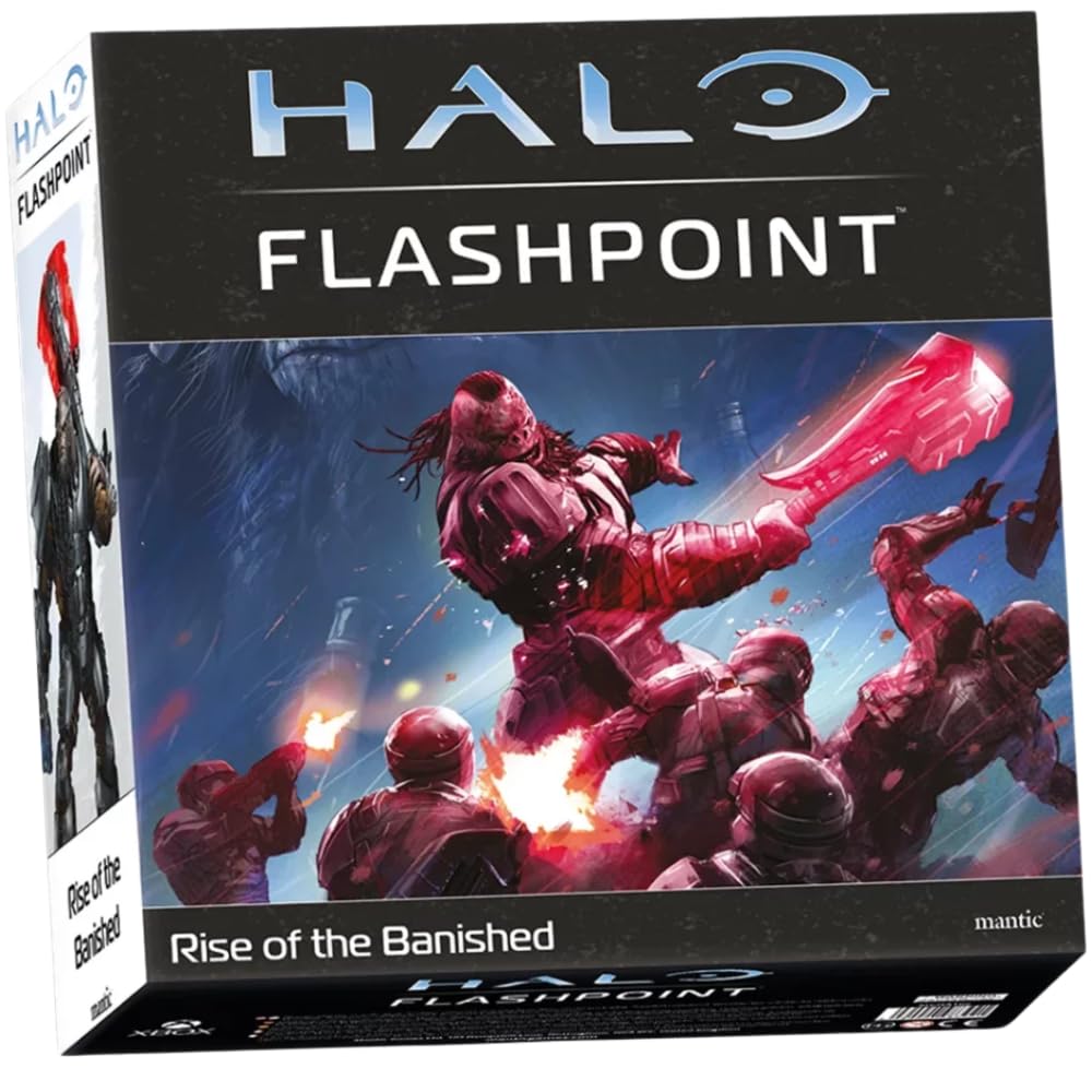 Mantic Atriox limited edition model for Halo: Flashpoint Rise of the Banished, a striking centerpiece.