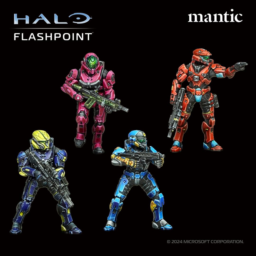 Halo Flashpoint battle-ready miniatures with crisp, ready-to-use details.