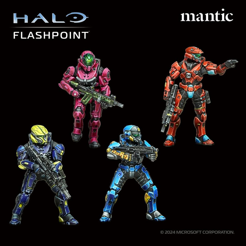 Halo Flashpoint battle-ready miniatures with crisp, ready-to-use details.