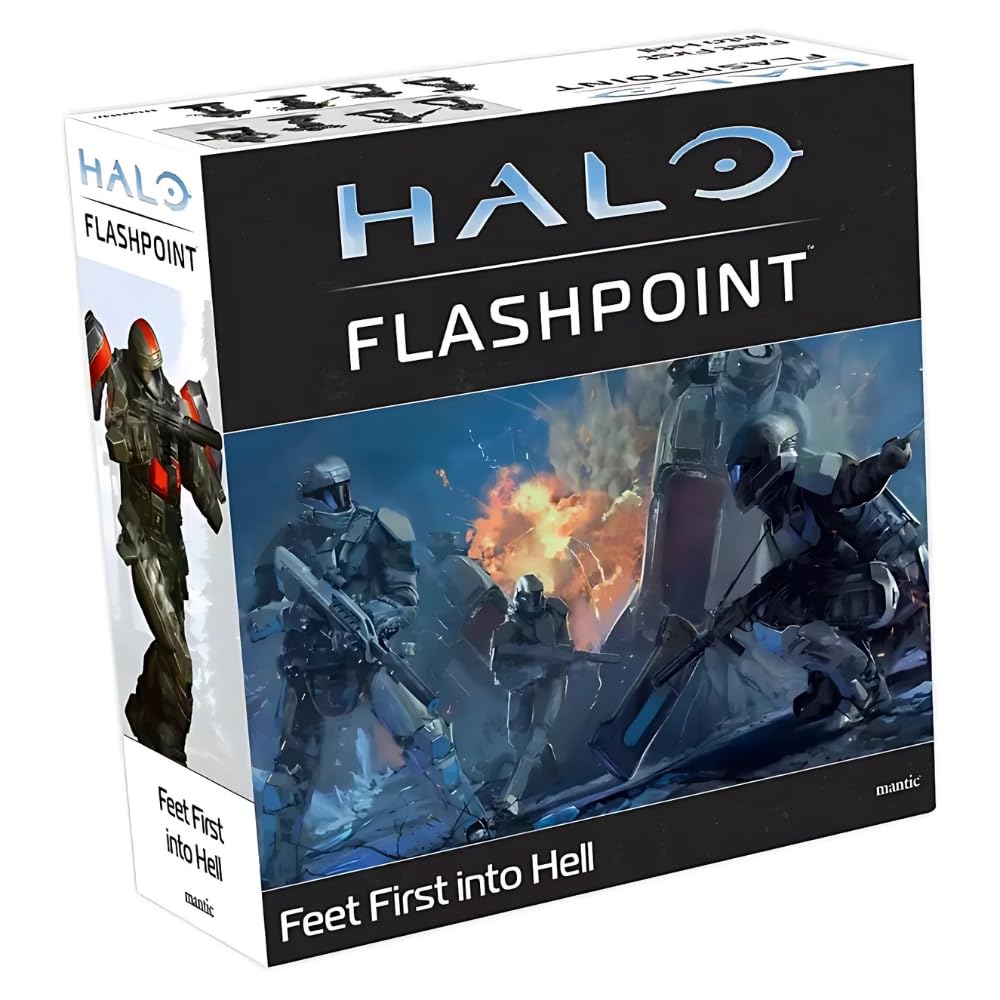 Mantic Halo Flashpoint Buck miniature for leadership in urban ODST battles