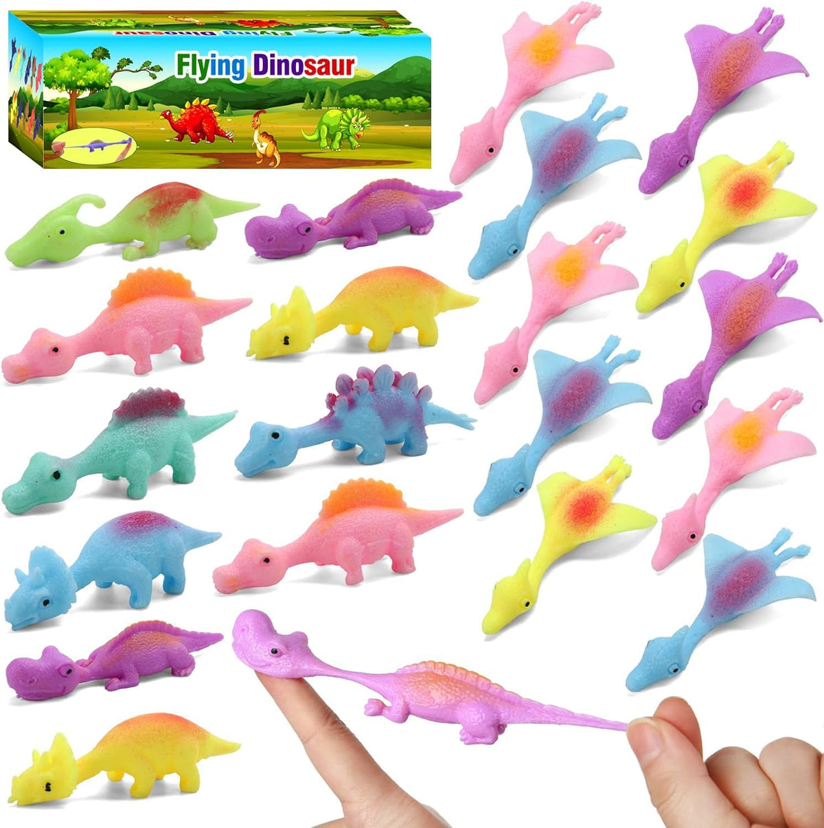 Mantyplay dinosaur finger toy provides interactive play and sensory exploration for kids