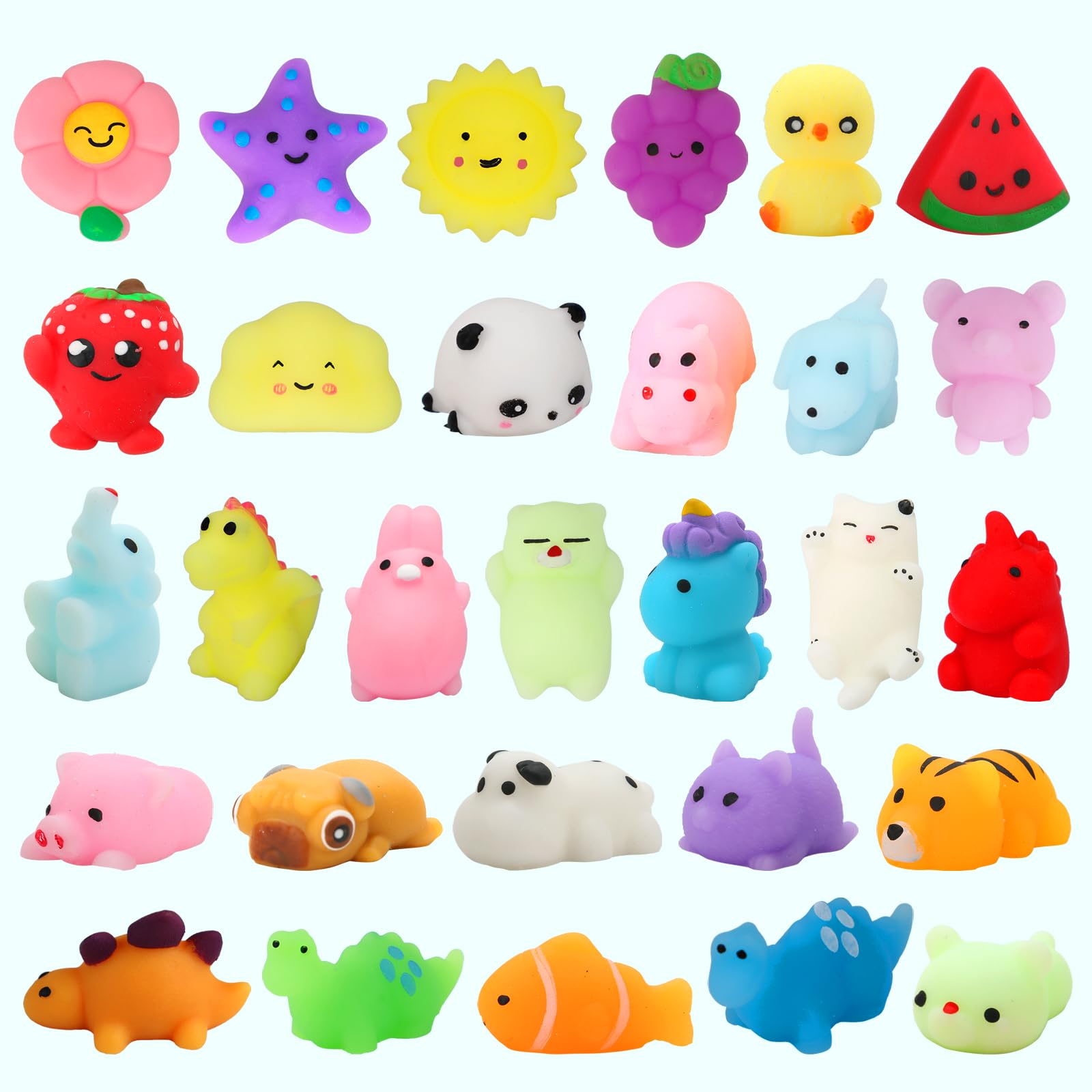 Mantyplay kawaii squishies party favors for birthdays and holidays
