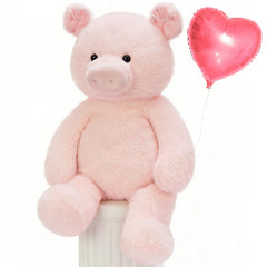 MaoGoLan 24-inch pig plush creates a soft, cozy centerpiece for playrooms.