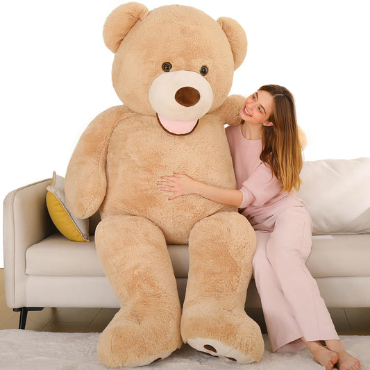 MaoGoLan 6ft giant plush teddy bear for cozy companionship and decor.