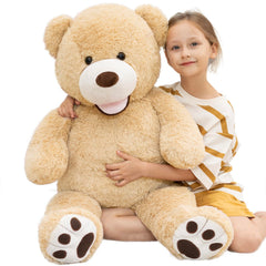 MaoGoLan durable giant plush offers long-lasting companionship for kids.