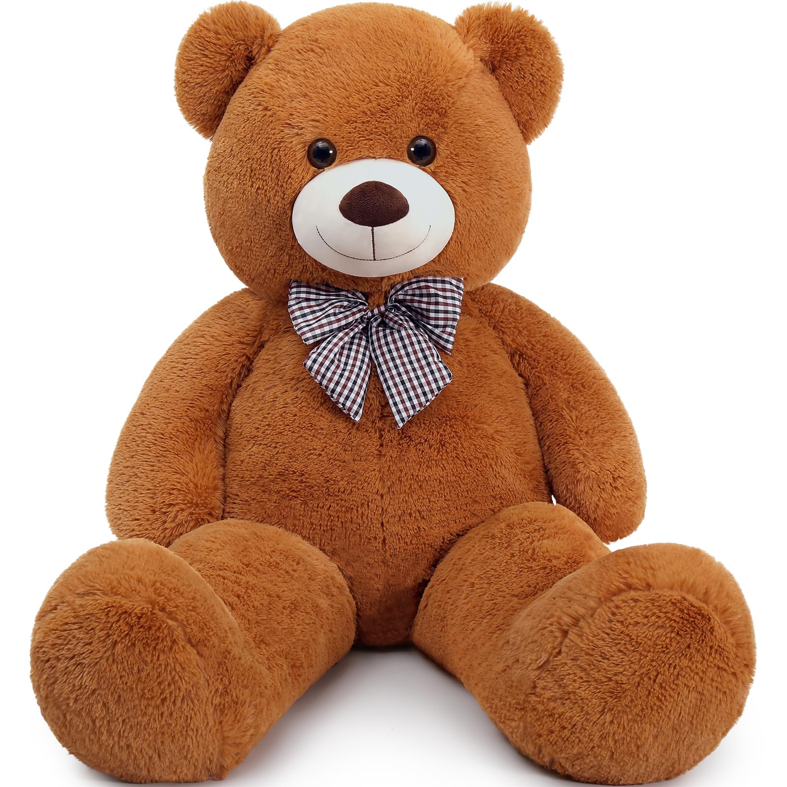MaoGoLan giant brown teddy bear 47-inch size for memorable gift moments.