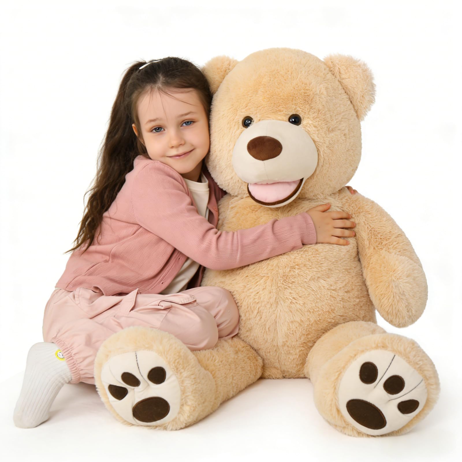 MaoGoLan giant teddy bear 39 inches ready for cuddles and comfort.