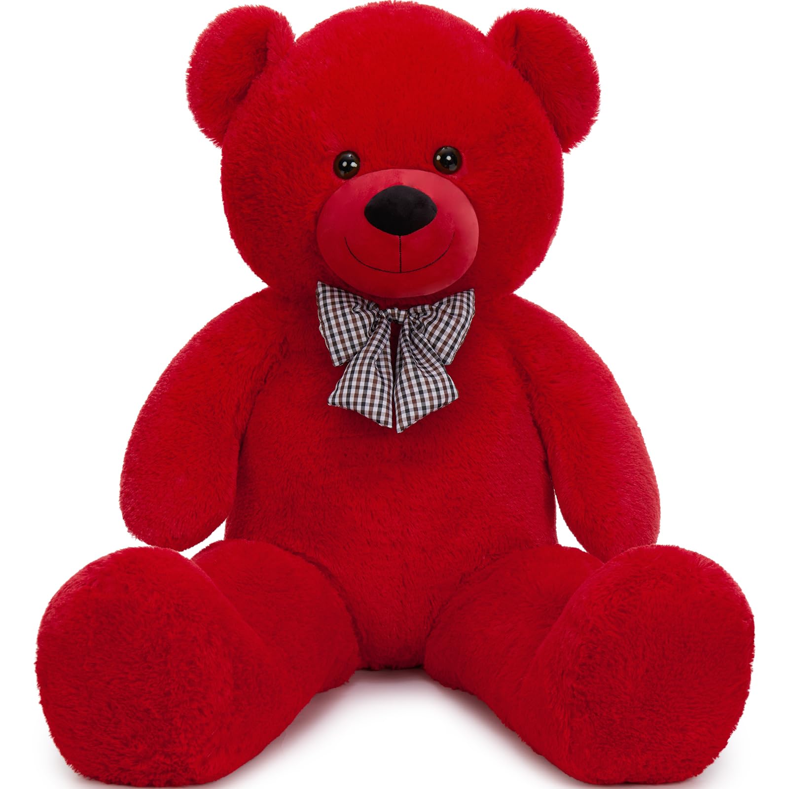 MaoGoLan giant teddy bear 47in red adds cozy room charm
