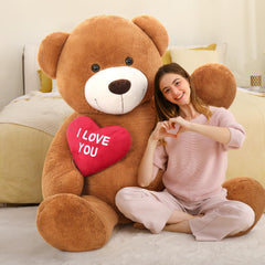MaoGoLan 5ft teddy bear lifestyle shot as a thoughtful gift idea.
