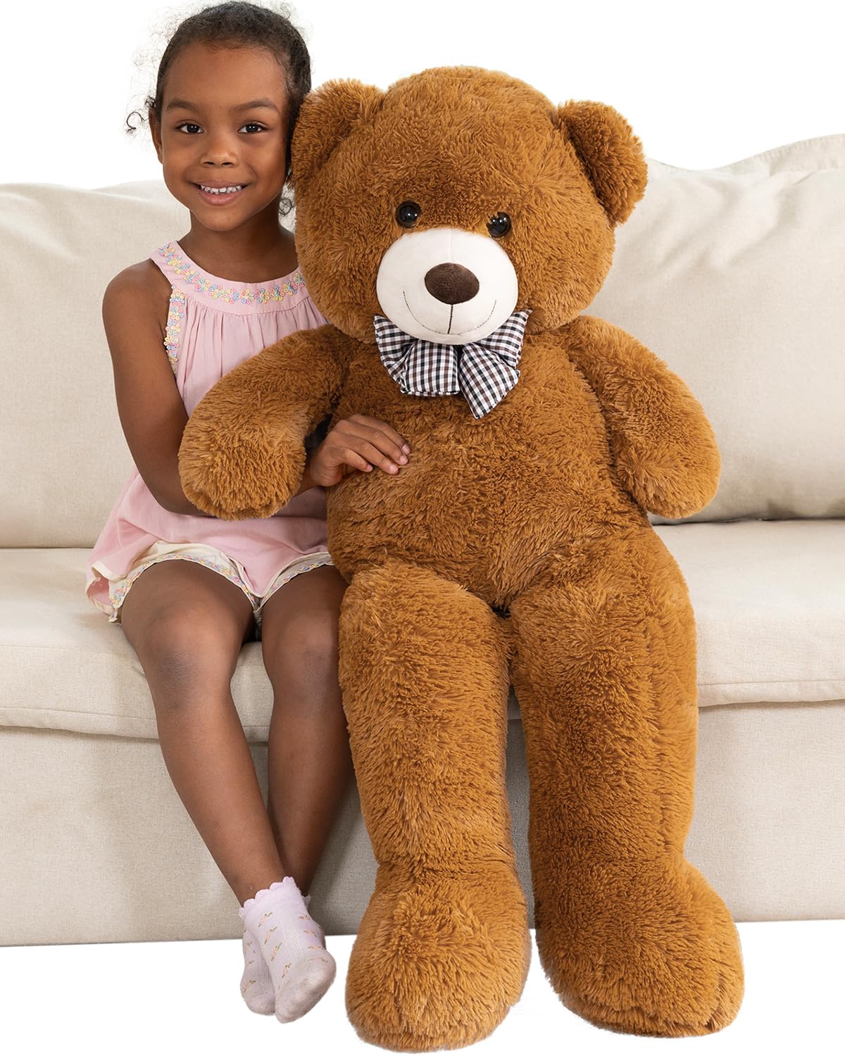 MaoGoLan giant teddy bear bedroom-decor centerpiece for warmth