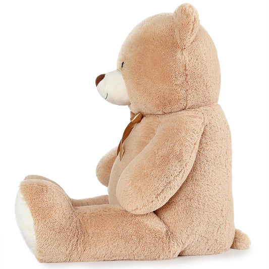 MaoGoLan giant teddy bear full-body hug promoting comfort and joy.