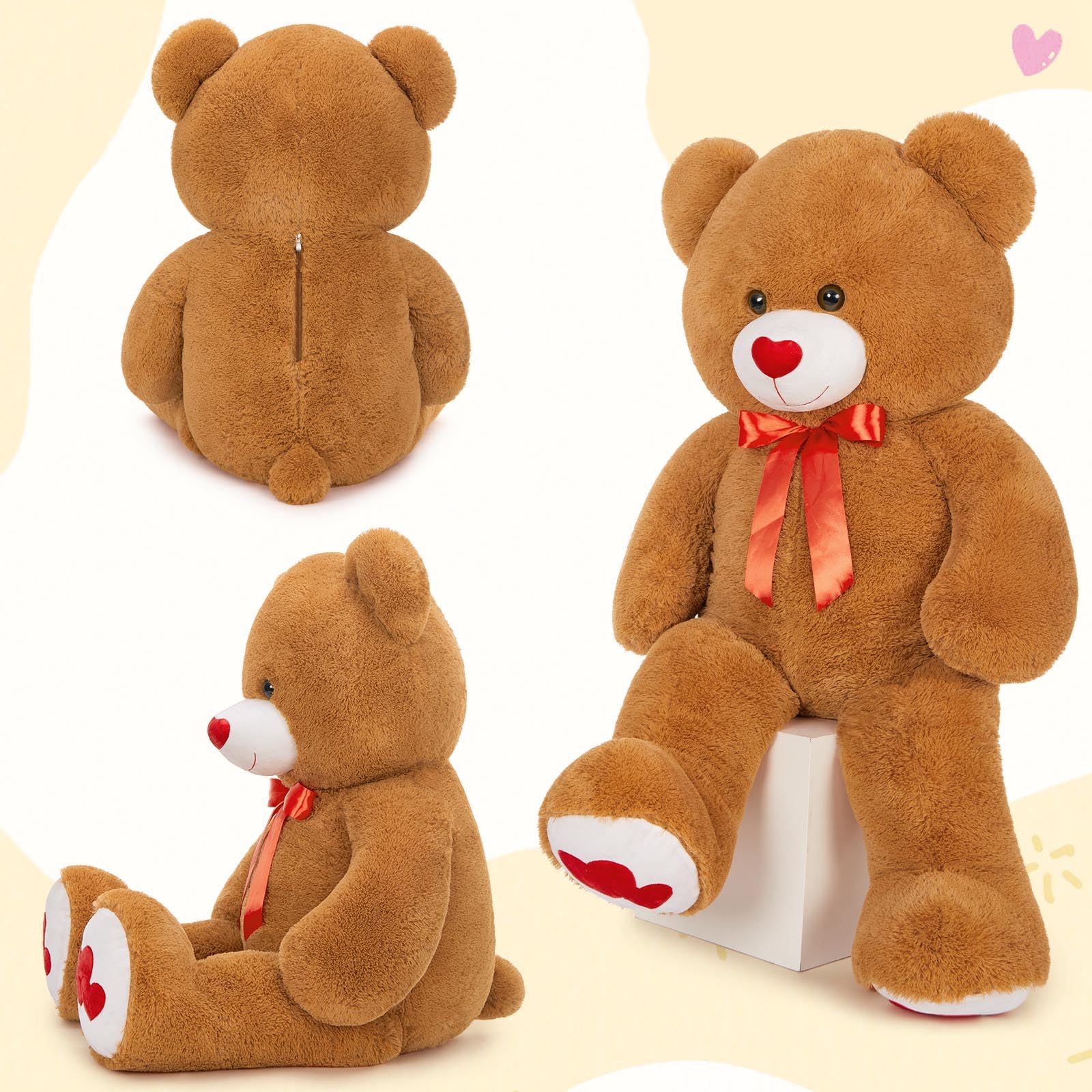 MaoGoLan oversized teddy bear decor, perfect birthday or party centerpiece.