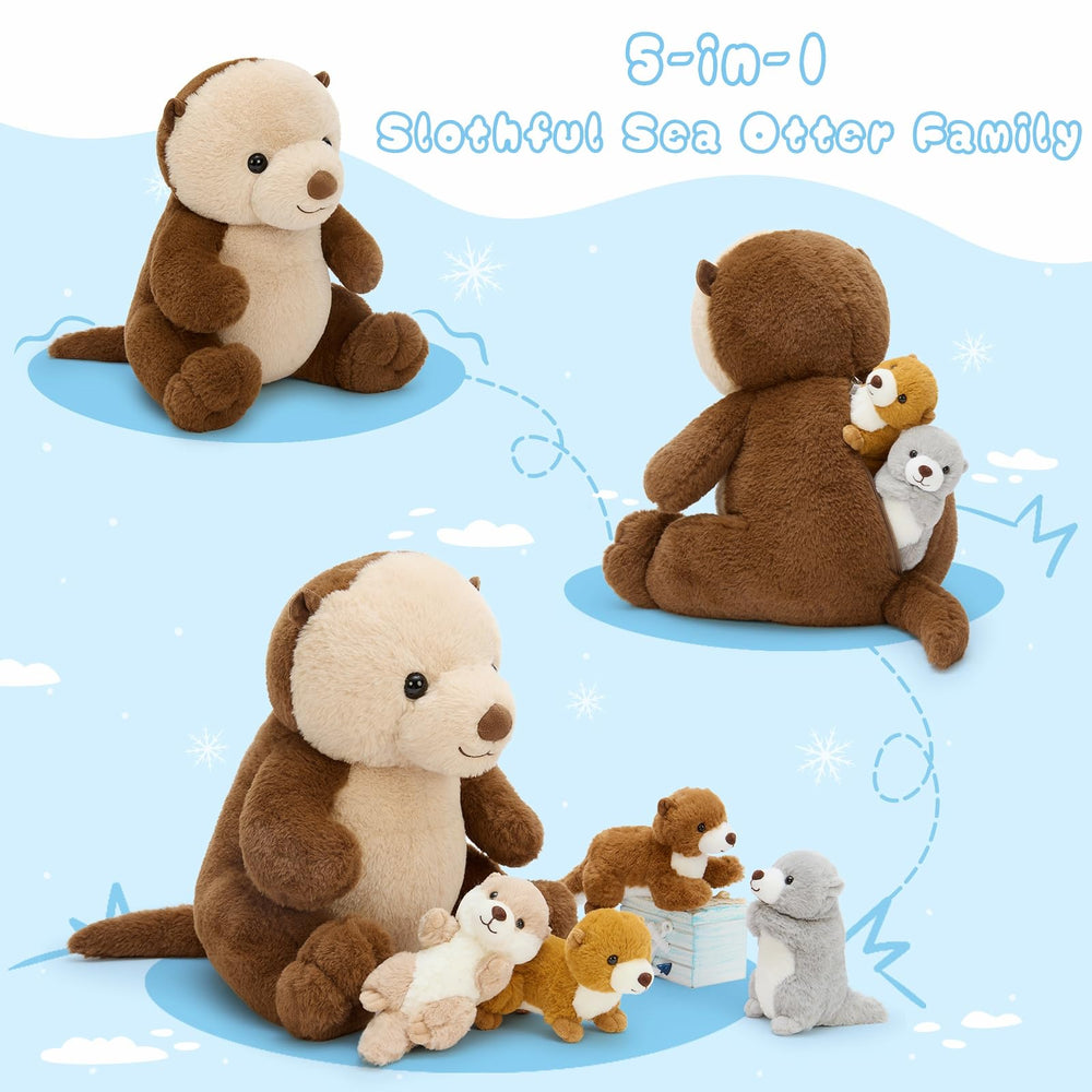 MaoGoLan Otter Baby Plush 1—easy to grip for little hands.