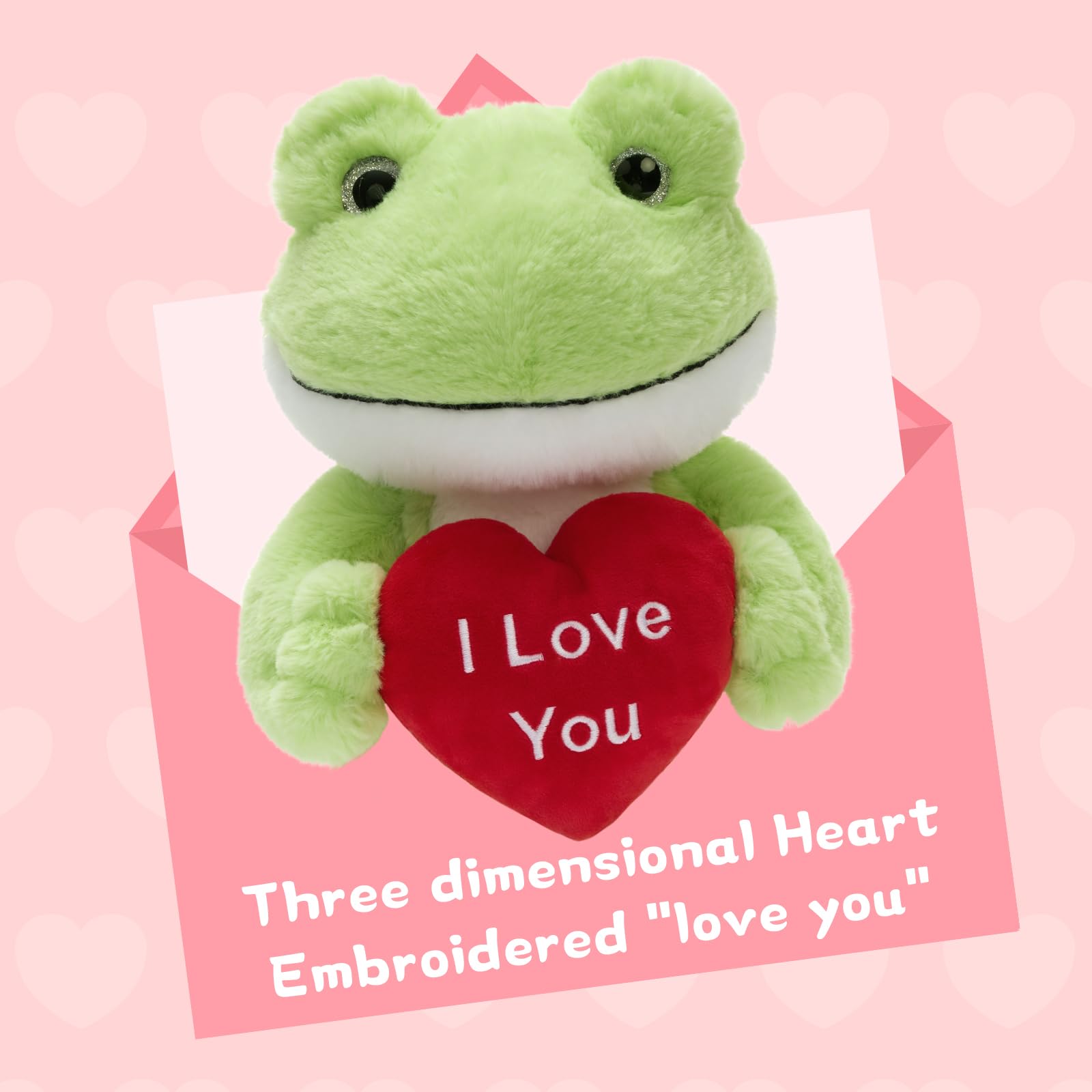 MaoGoLan plush frog in a nursery scene adds gentle charm.