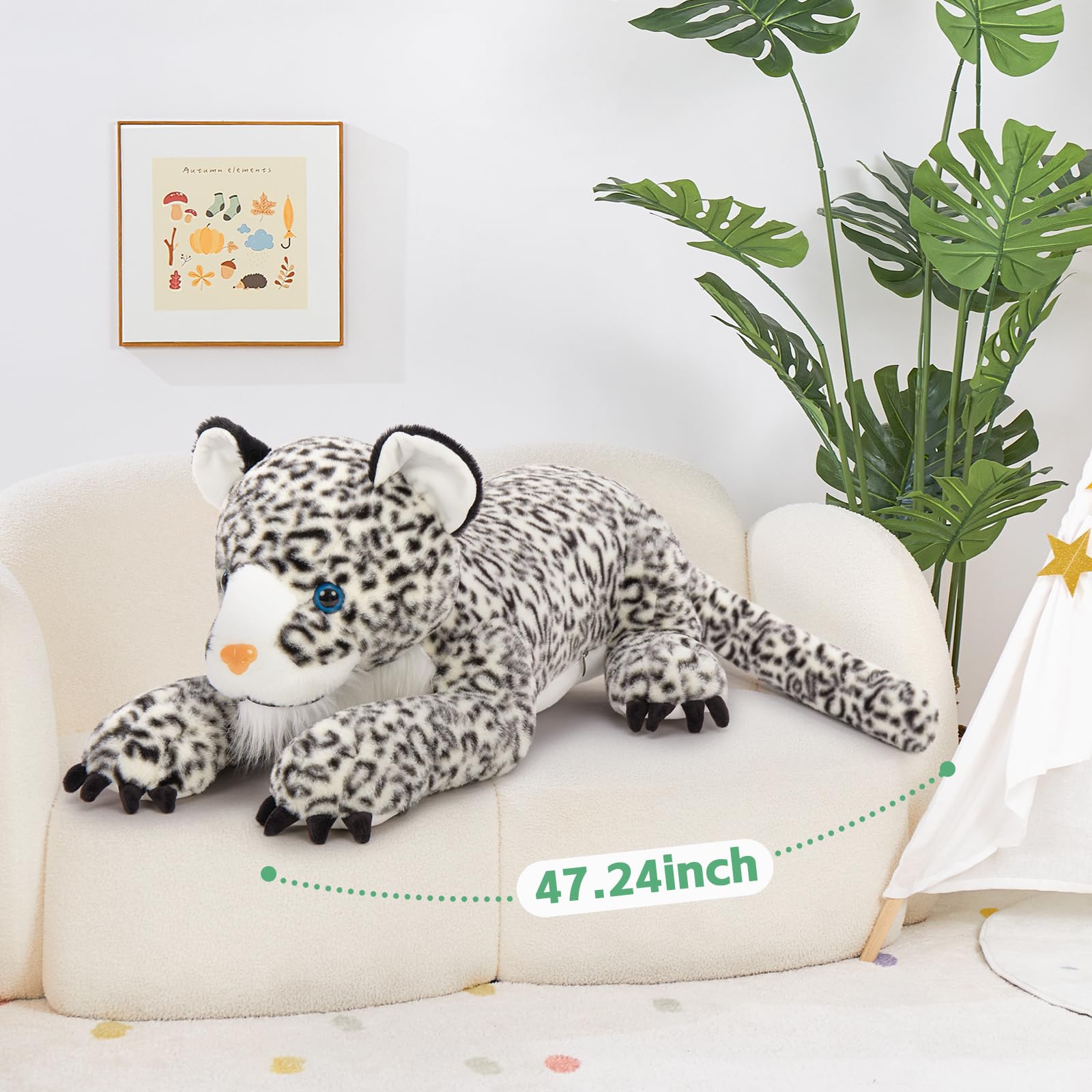 MaoGoLan 47-inch size stands out in living rooms and play areas.