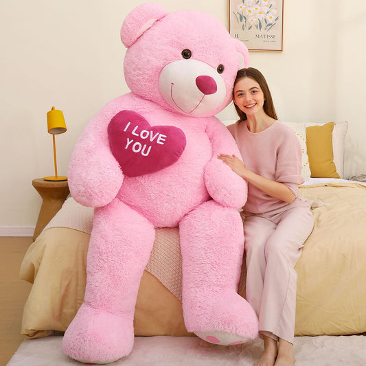 MaoGoLan teddy bear heart embroidery on chest conveys love.