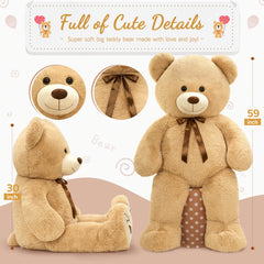 MaoGoLan cream teddy decor for baby showers and celebrations.