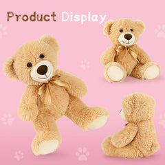 Maogolan teddy bears compact size fits tabletops and guest tables gracefully.