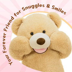 MaoGoLan ultra-soft teddy bear fur delivers warm, cozy snuggle sessions.