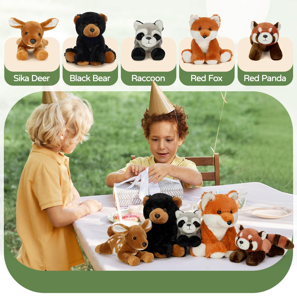 MaoGoLan raccoon plush close-up durable fabric for hugs and travel