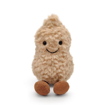 Maomoto plush peanut soft toy, 5.9 inches, ideal for cuddling and display.