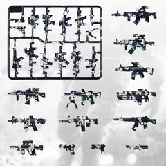MaozyHomie army figures with helmets and backpacks boost realistic battlefield roleplay.