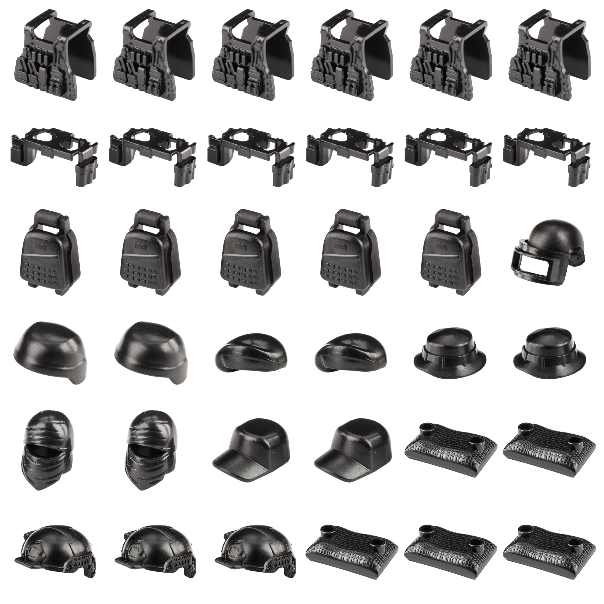 MaozyHomie detailed guns and armor pieces highlight safe, durable construction.