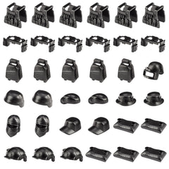 MaozyHomie detailed guns and armor pieces highlight safe, durable construction.