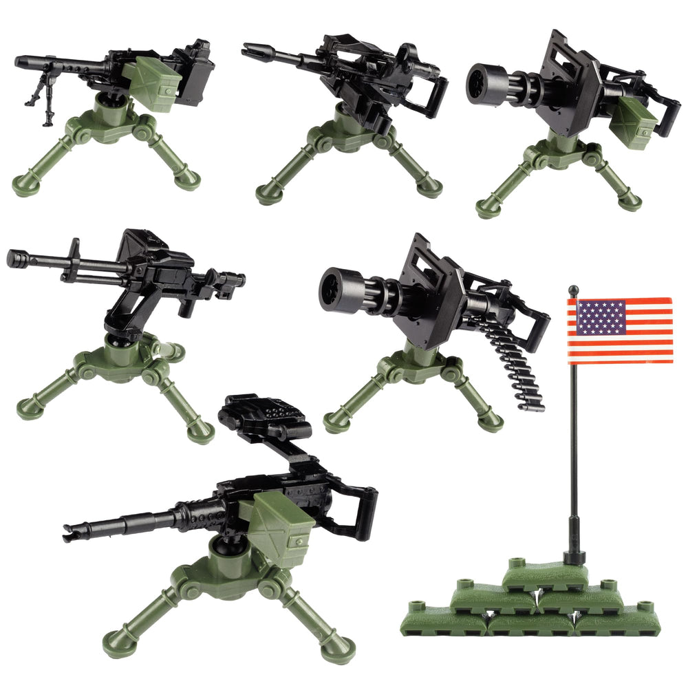 MaozyHomie heavy weapon pack front view for imaginative battlefield play.