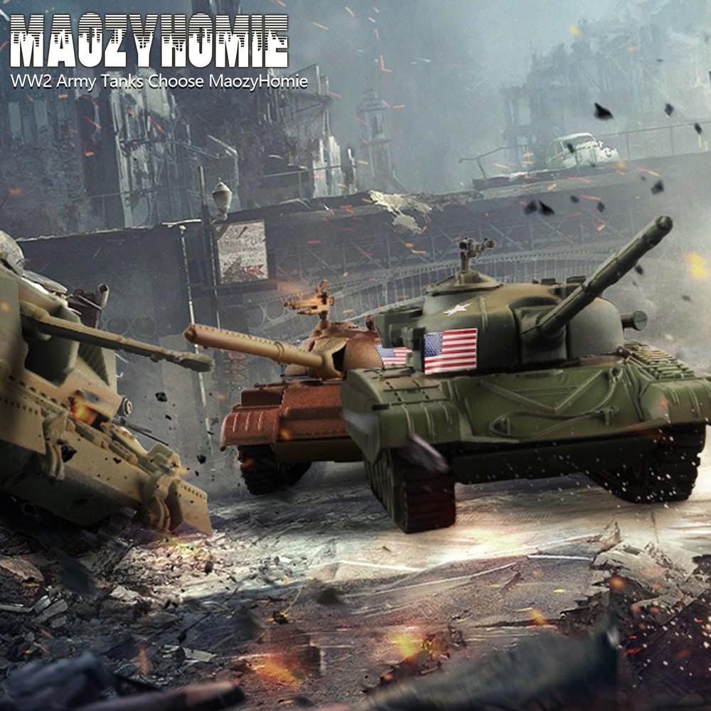 MaozyHomie military playset scene boosts imaginative storytelling.