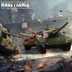 MaozyHomie military playset scene boosts imaginative storytelling.