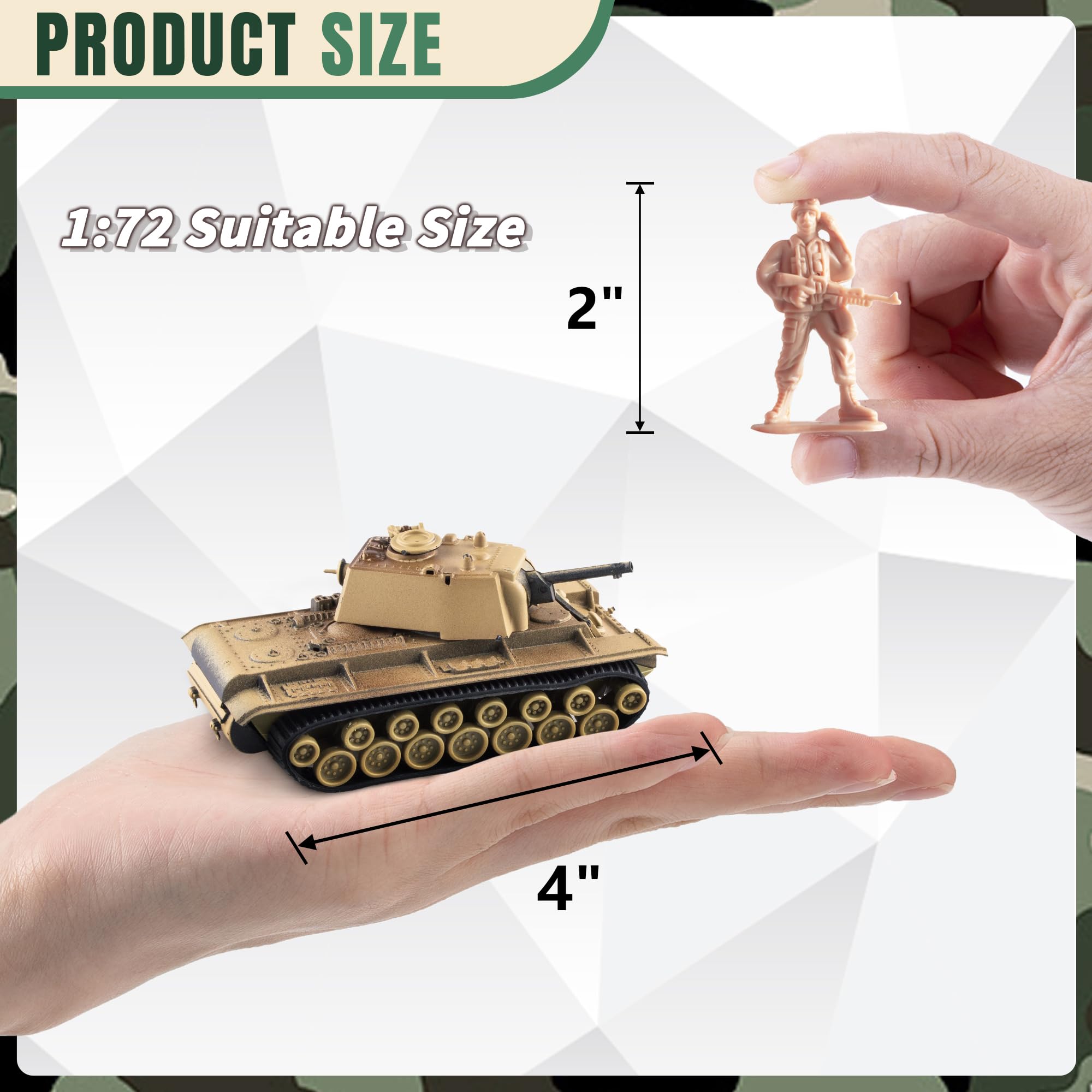MaozyHomie Tank-barrel tilt 30 degrees for adjustable firing angles.
