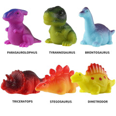 Mapixo bath-time dinosaurs in action for imaginative play.