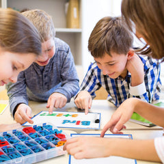 Mapixo kid-friendly magnets attach to fridges and boards for hands-on learning.